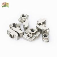 15pcs M3 M4 M5 M6 T nut Hammer Head Nut bolt Nickel Plated for 2020 3030 4040 4545 Aluminum Profile with Slot Groove 8mm