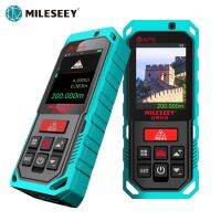 Mileseey S2 Outdoor Laser Rangefinder เครื่องวัดระยะแบบ Bluetooth ระดับมืออาชีพ 200 เมตรพร้อมกล้องเหมาะสำหรับการวัดแบบสองจุด