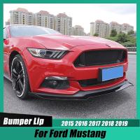 กันชนหน้ารถยนต์สำหรับ Ford Mustang 2015 2016 2017 2018ตัวแยกริมฝีปากสปอยเลอร์ฝาครอบตัวกระจายแสงปรับแต่งชุดตัวรถ