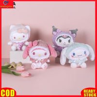 LeadingStar RC ตุ๊กตาผ้ากำมะหยี่แท้ Sanrio การ์ตูน Kuromi Cinnamoroll Plushie ของเล่นตุ๊กตานุ่มสำหรับแฟนๆของสะสมของขวัญสำหรับเด็ก