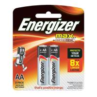 HOME Office 
					ถ่านอัลคาไลน์ E91-BP2 AA (แพ็ค 2 ก้อน) Energizer Max
				 อุปกรณ์สำนักงาน