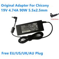 Chicony A10-090P3A 19V 4.74A 90W ของแท้5.5X2.5Mm A16 090P อะแดปเตอร์ AC 1A สำหรับ PS42 MSI เครื่องชาร์จแหล่งจ่ายไฟแล็ปท็อป1A A15 090P