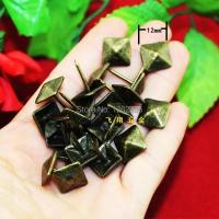 ✉☌ 12x17mm Furniture Hardware square nails Quartet nails Nails plane Decorative nails Antique sofa doornail Wholesale