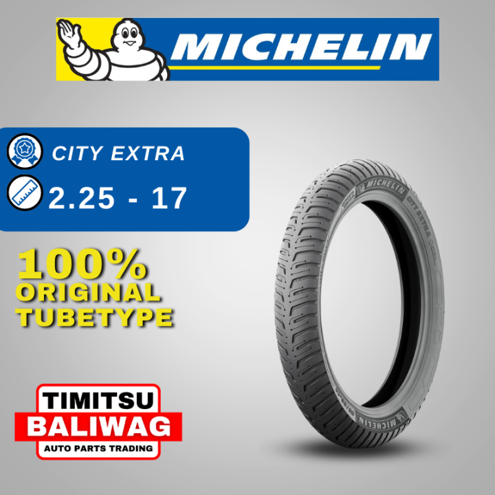 MICHELIN MOTORCYCLE TIRE TUBETYPE CITY EXTRA 2.2517 Lazada PH