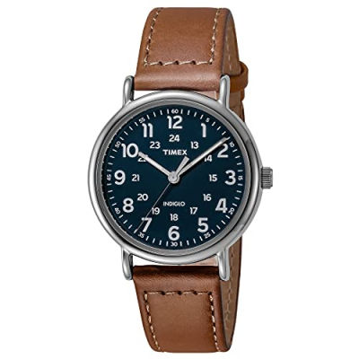 Timex Weekender 40mm Watch Tan/Blue