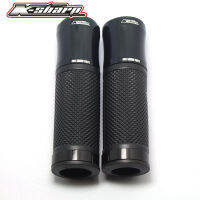 9 color CNC Motorcycle Aluminum Rubber Gel Hand Grips 78" Handle Bar Sports Bikes for KAWASAKI NINJA 300R250R ZX6R636