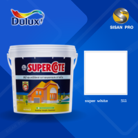 Dulux ซูเปอร์โคท สีน้ำอะครีลิค ภายนอก ชนิดด้าน # 511 5 ก.ล.