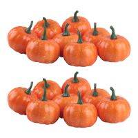 【CW】 Pumpkins PumpkinDecorMiniartificial Rustickitchendecorations Fake Thanksgiving FauxSmall Decorating