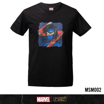 DSL001 เสื้อยืดผู้ชาย MARVEL X 7th Street เสื้อยืด รุ่น MSM002 MS MARVEL เสื้อผู้ชายเท่ๆ เสื้อผู้ชายวัยรุ่น