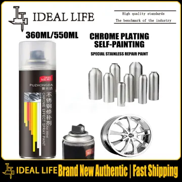 Chrome Paint High Gloss Reflective Mirror Paint Pen Metal Chrome Touch