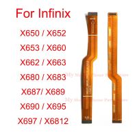 สายหลักสําหรับ Infinix X6812 X650 X652 X653 X660 X662 X663 X680 X683 X687 X689 X690 X695 X697 เมนบอร์ดเชื่อมต่อ LCD Flex