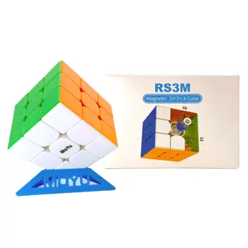 2023 MOYU SUPER RS3M V2 MagLev Ball Core UV 3x3x3 Cube Cubing Classroom NEW  Professional Magic Cube 