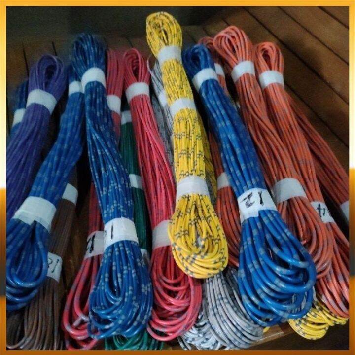 Automotive electrical wire Japan(PURE COPPER) 20 18 16 14 12 1half kilo heavy duty(35meters