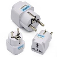 Universal EU Plug Power Adapter UK US AU to EU AC Power Socket Plug Home Travel Adapter Electrical Plug Converter Power Socket Wires  Leads  Adapters
