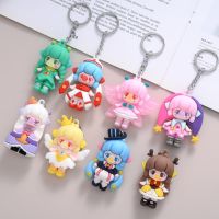 Deccool พวงกุญแจตุ๊กตา ซิลิโคน การ์ตูน น่ารัก Keychain ห้อยกระเป๋า