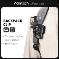 Vamson for Go Pro 11 10 9 8 Accessories 360-Degree Rotation Clip For GoPro Hero 6 5 for Insta360 X3 X2 Dji Action 3 2 For Phone