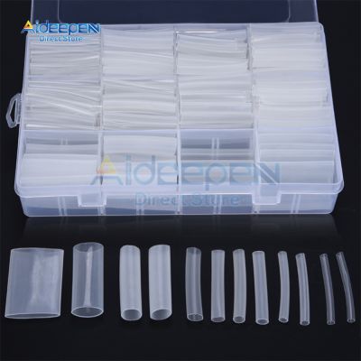 3:1 Thermoresistant Tube Heat Shrink Wrapping Kit Assorted Wire Cable Sulation Sleeving Transparent Heat Shrink Tubing Electrical Circuitry Parts