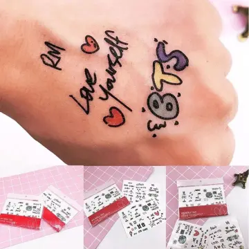 Chan Tattoo - . Trái tim của bts đây ạ. Màu quá màu... | Facebook