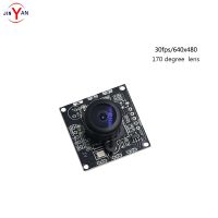 ☾■✶ 170 Degree Lens USB2.0 HD Camera Module OV7725 0.3MP USB HD Android industrial camera PC camera PCBA video