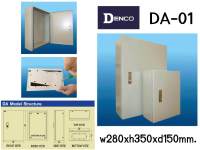 ตู้เหล็กกันฝุ่นสำเร็จรูป DENCO DA-01 280x350x150mm.