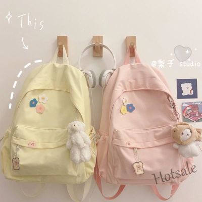 【hot sale】₪ C16 Ins Japan and South Korea Large-capacity Schoolbag Student Backpack Cute Travel Bag
