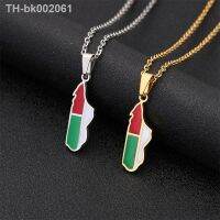 ◐❈ Madagascar Map Pendant Africa Malagasy Flag Stainless Steel Gold Silver Color Necklaces For Women Men Chain Enamel Trend Jewelry