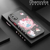 Chenyyka เคสโทรศัพท์ปลอกสำหรับ Samsung Galaxy S20 S20 S20พิเศษ,เคสลายการ์ตูนน่ารักเฮลโลคิตตี้บางเคสโทรศัพท์แข็งกันแรงกระแทกฝ้าขอบเคสป้องกันเลนส์กล้องคลุมทั้งหมดปลอกซิลิโคนนิ่ม