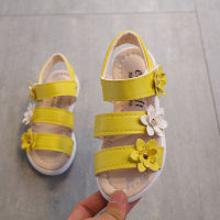 Childrens Shoes Summer Style Children Sandals Girls Princess Beautiful Flower Shoes Kids Flat Sandals Baby Girl Gladiator Soft