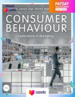 (มาใหม่) หนังสืออังกฤษ Consumer Behaviour : Applications in Marketing (4 Revised) [Paperback]