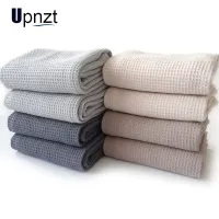 4PC/Set Cotton Table Napkins Cotton Kitchen Waffle Pattern Tea Towel Absorbent Dish Cleaning Towels Cocktail Napkin For Wedding