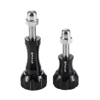 【New-store】 xqwznb 1ยาว + 1สั้นอลูมิเนียมยาว Rod สกรู Thumb Knob Bolt Nut สกรูสำหรับ HERO 8 7 6 5 4 Osmo Action กล้องอุปกรณ์เสริม