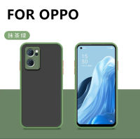 [ส่งจากไทย] เคสโทรศัพท์ oppo Case OPPO A57 4G 2022 เคสกันกระแทก ปุ่มสีผิวด้าน กันรอยกล้อง ขอบนิ่มหลังแข็ง