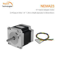 NEMA23 57BYGH Hybrid Stepper Motor 23HS5628 1.2NM แรงบิดขนาดใหญ่เครื่องแกะสลักไดรฟ์สกรู Rod Slider มอเตอร์ 3D เครื่องพิมพ์ CNC ชุด-shiyuanmaoshangmao