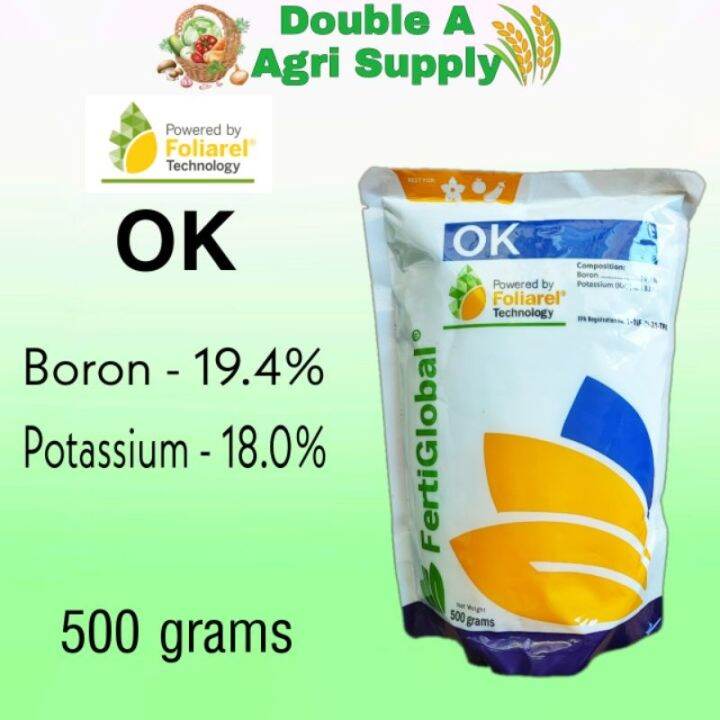 OK Foliar Fertilizer Boron and Potassium 【COD】 Lazada PH