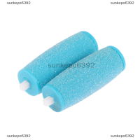 sunkepo6392 หัวลูกกลิ้งสำหรับเปลี่ยนหยาบพิเศษสำหรับตะไบเท้าอิเล็กทรอนิกส์2ชิ้น