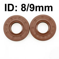 【2023】2PCS ID 89 MM Oil Seal Skeleton Brown Fluoro FKM Fluorine Rubber Hydrauli Spring U Lip TC Ring Gasket 8x14x4 8x14x5