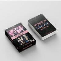 Hit upon Store 54PcsSet Kpop Blackpink New Album How You Like That Lomo Card Paper Card Lisa Rose Jennie Jisoo Photocard