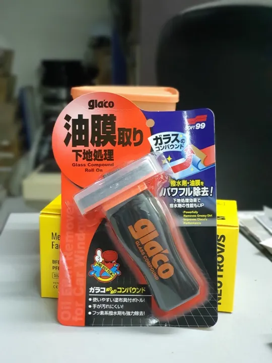 Soft99 / Soft 99 Glaco Glass Compound Roll On | Glass Cleaner ...