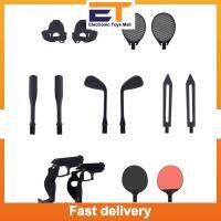 Fast Delivery 12 In 1 Sports Accessories Bundle Somatosensory Game Accessories With Sports Racket Game Stock Lightsaber Set Compatible For PS VR2 Handle