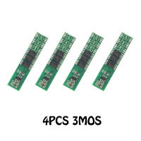 4ชิ้น3MOS 4MOS BMS PCM 1S 7.5A 10A แผ่นป้องกันแบตเตอรี่โทรศัพท์ลิเธียม3.7V สำหรับแบตเตอรี่ลิเธียมสิงโต18650 PCM