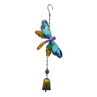 Wind Chimes Dragonfly Hanging Ornaments Aeolian Bell Windchime Garden Home Decor 37MB