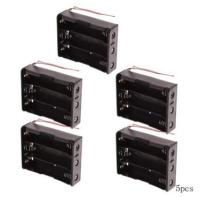 อุปกรณ์เสริมกล้องแอ็คชั่น 5 pcs Plastic Battery Holder Storage Box Case for 3x18650 Battery Holder - intl