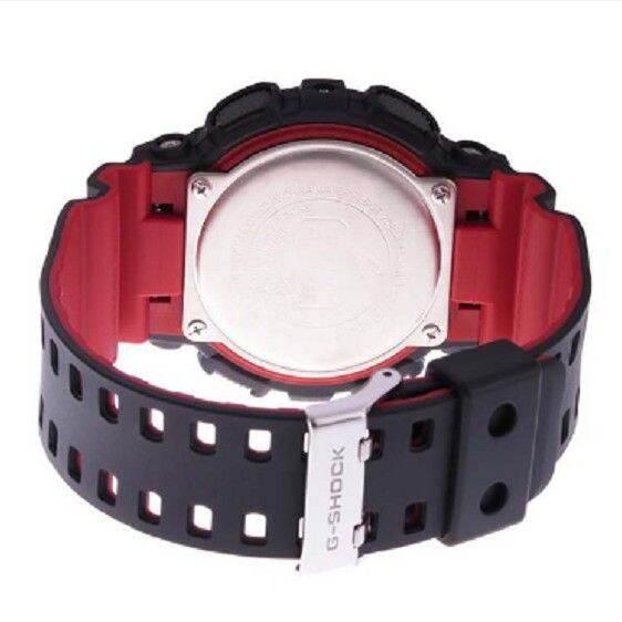 g-shock-นาฬิกาข้อมือผู้ชาย-สายเรซิ่น-รุ่น-ga-110hr-1a-red-and-black