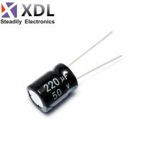 20PCS 50V220UF 10*13mm 220UF 50V 10*13 Aluminum electrolytic capacitor WATTY Electronics