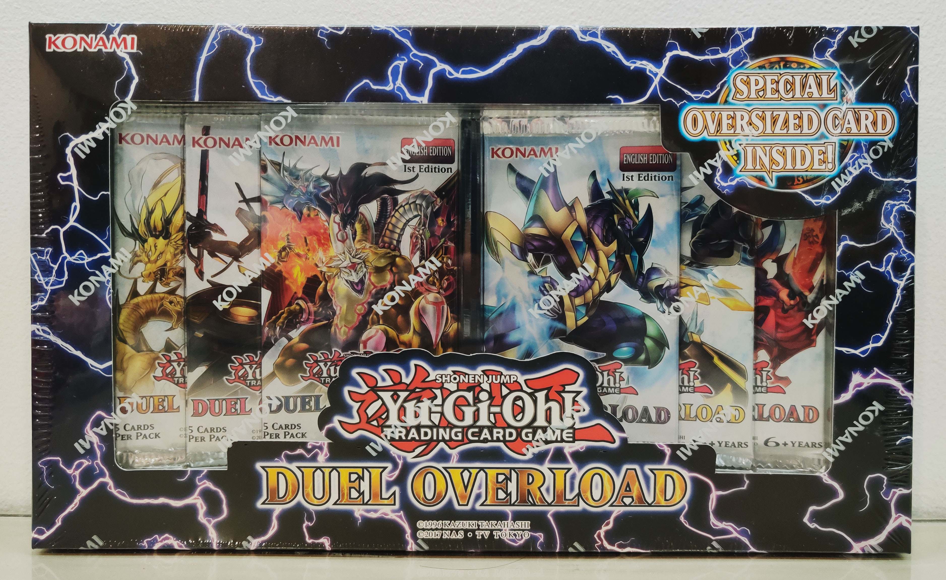 Yu-Gi-Oh Duel Overload Box Trading Cards 
