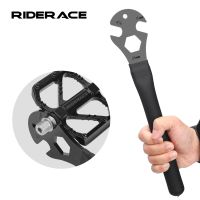 hyfvbujh☁  Pedal Wrench 15mm Handle Road Install Repair Durable MTB