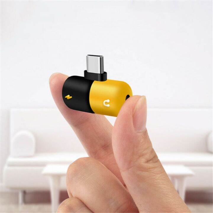 USB Type C To 3.5mm Female Audio Splitter / Type C To C Charging