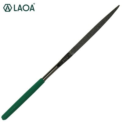 LAOA Diamond File Needle File in Shape Triangle Flat Semicircle Square Use for Carving