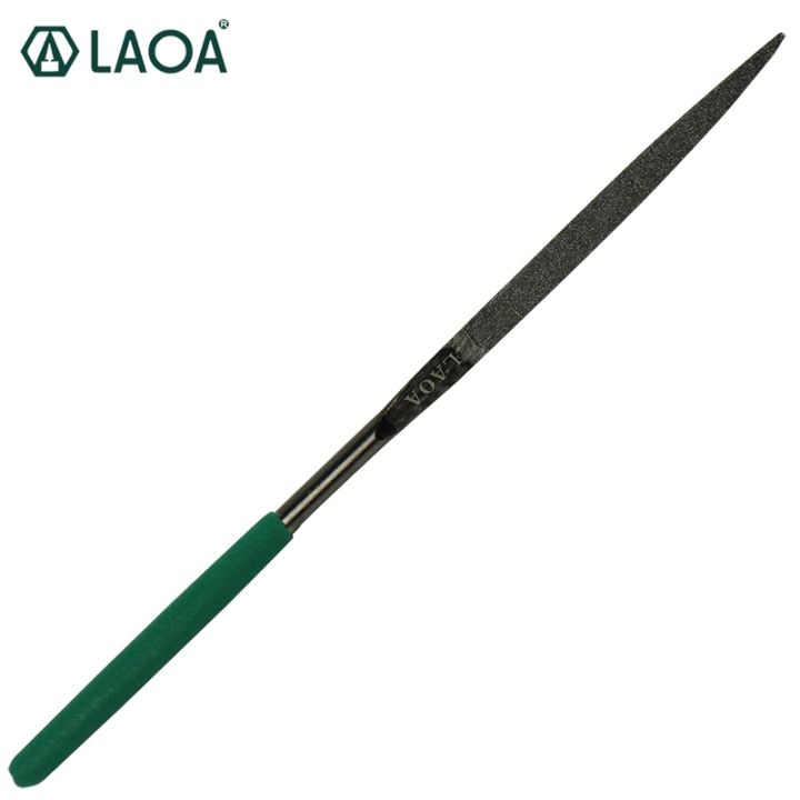 laoa-diamond-file-needle-file-in-shape-triangle-flat-semicircle-square-use-for-carving