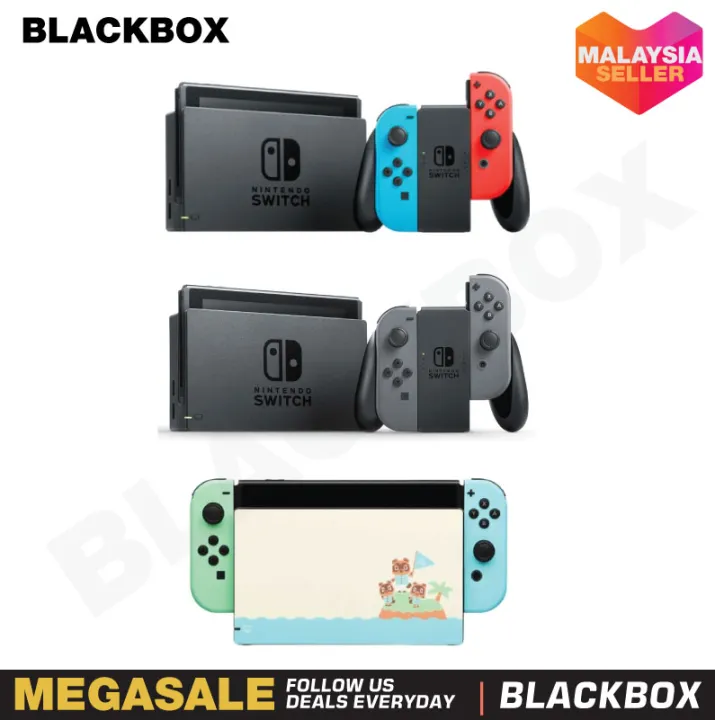 [MAXSOFT WARRANTY] Nintendo Switch Enhanced V2 Battery Edition Neon